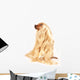 Dog with Wig Wall Decal