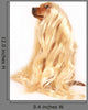Dog with Wig Wall Decal