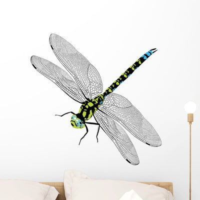 Spirit Level Wall Decal shown on a wall