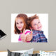 Happy Boy and Girl Wall Decal