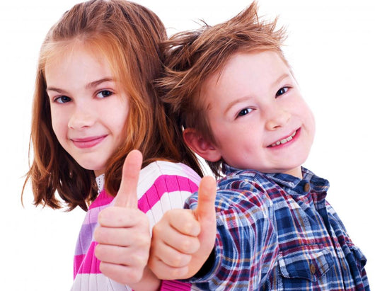 Happy Boy and Girl Wall Decal