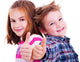 Happy Boy and Girl Wall Decal