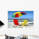 Beach Scene with Beach Wall Decal