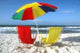 Beach Scene with Beach Wall Decal