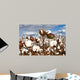 Cotton Bolls Field Wall Decal