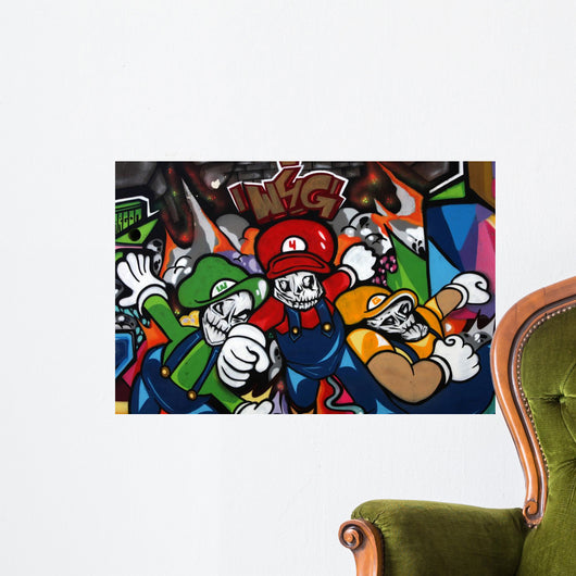 W4G Graffiti Wall Decal
