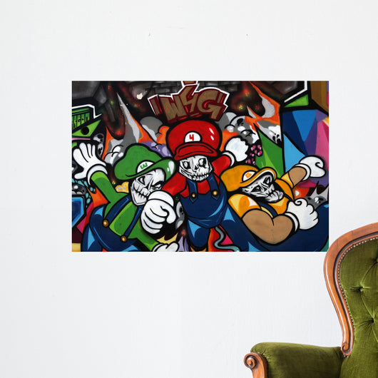 W4G Graffiti Wall Decal