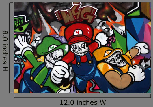 W4G Graffiti Wall Decal