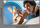 Girl with Gum Solarium Wall Decal