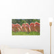 Bare Feet Row Wall Decal