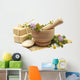 Herbal Treatment Chamomile Tutsan Wall Decal