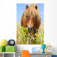 Horse in a Wheat Field Wall Decal