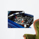 Classic Car Engine Wall Decal