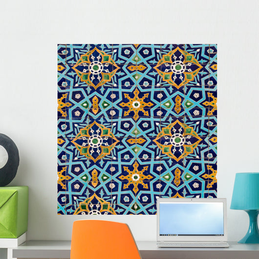 Oriental Pattern Tiles Wall Decal