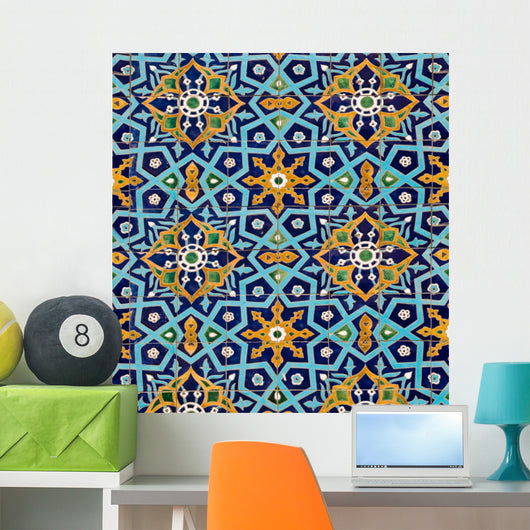 Oriental Pattern Tiles Wall Decal