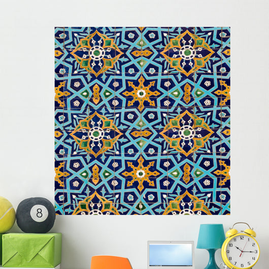 Oriental Pattern Tiles Wall Decal