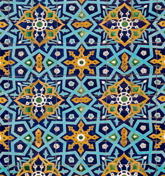 Oriental Pattern Tiles Wall Decal