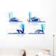 Abstract Architectural Compositions Wall Stickers Wall Decal