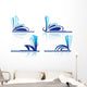 Abstract Architectural Compositions Wall Stickers Wall Decal