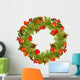 Christmas Vector Garland Wall Decal