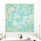 Retro Swirls Seamless Pattern Wall Decal