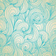 Retro Swirls Seamless Pattern Wall Decal