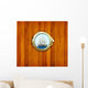 Brass Portholes with to Wall Decal