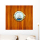 Brass Portholes with to Wall Decal