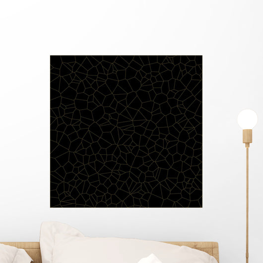 Seamless Black Pattern Wall Decal