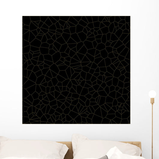 Seamless Black Pattern Wall Decal