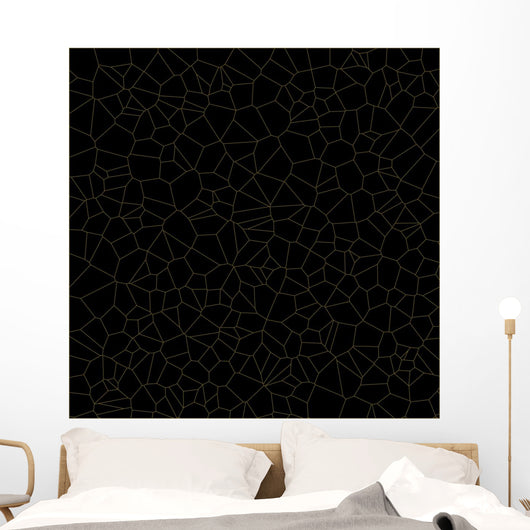 Seamless Black Pattern Wall Decal