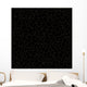 Seamless Black Pattern Wall Decal