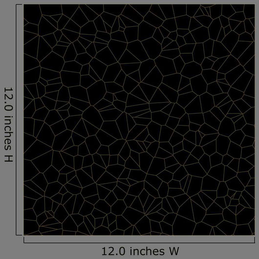 Seamless Black Pattern Wall Decal