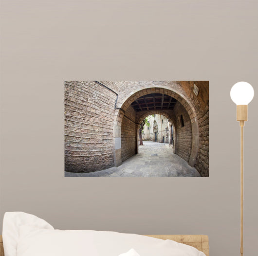 Barcelona's Gothic Quarter Wall Decal