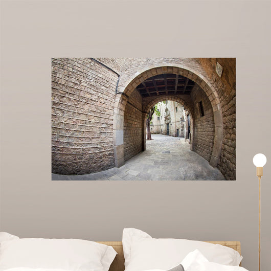 Barcelona's Gothic Quarter Wall Decal
