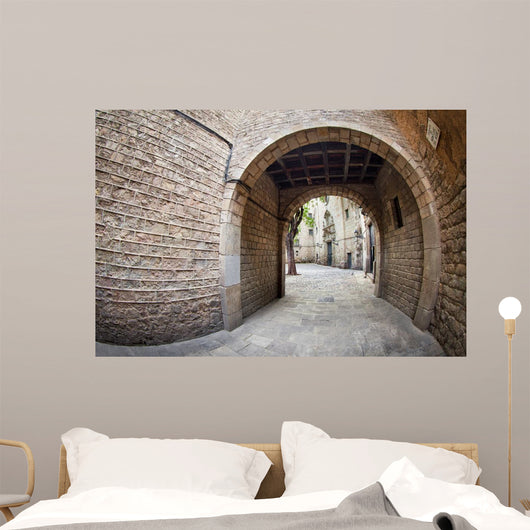Barcelona's Gothic Quarter Wall Decal