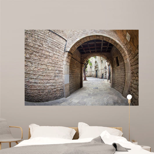 Barcelona's Gothic Quarter Wall Decal
