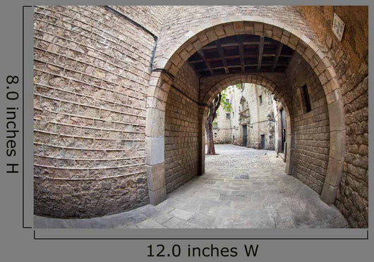 Barcelona's Gothic Quarter Wall Decal