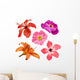 Flowers Vector Set Wall Decal