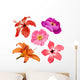 Flowers Vector Set Wall Decal