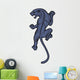 Climbing Black Panther Illustration Wall Decal