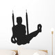 Gymnaste Anneaux Wall Decal