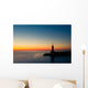 dusk lighthouse Wall Mural