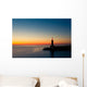 dusk lighthouse Wall Mural