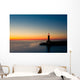 dusk lighthouse Wall Mural