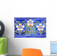 Lisbon Floral Azulejos Wall Decal
