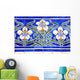 Lisbon Floral Azulejos Wall Decal