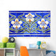 Lisbon Floral Azulejos Wall Decal