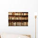 Bookcase with Old Books Wall Decal