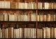 Bookcase with Old Books Wall Decal